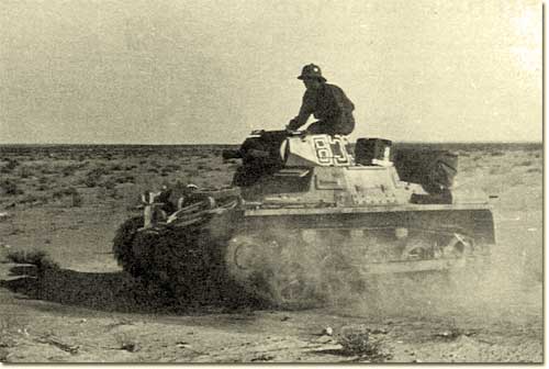 Танк Pz.Kpfw.I Ausf.А в Северной Африке