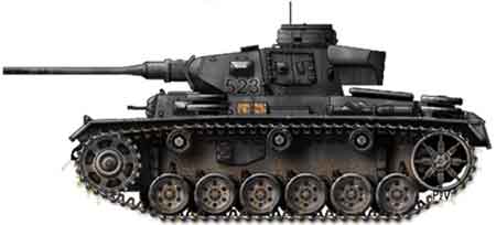 Танк PzKpfw III Ausf. J (Sd.Kfz.141/1) 