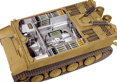 Боеукладка танка тигр