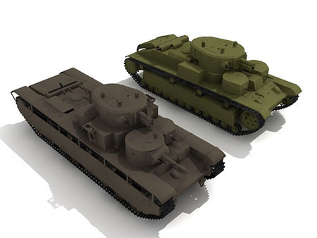 Танки Т-28 и Т-35